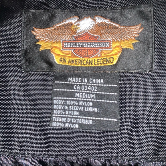 Size Medium - Women’s Authentic Vintage Harley Davidson Jacket - Picture 4 of 9